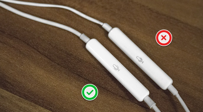 Оригінальний провід навушників Earpods