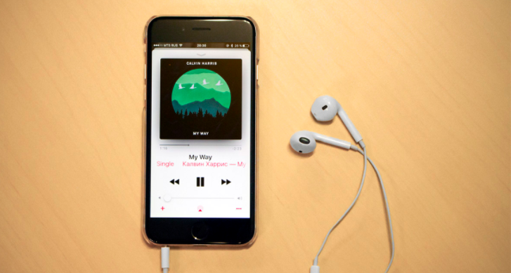 звук навушників Earpods