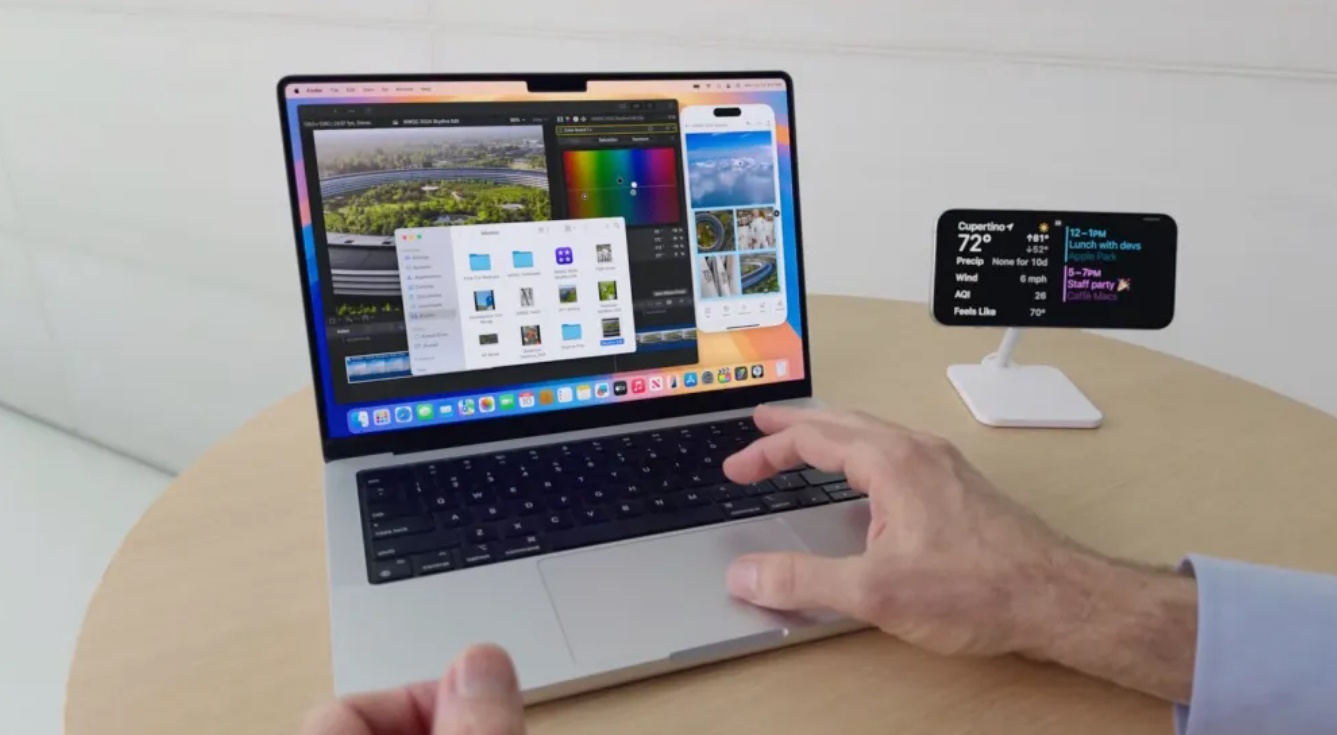 Как синхронизировать iPhone с MacBook без кабеля