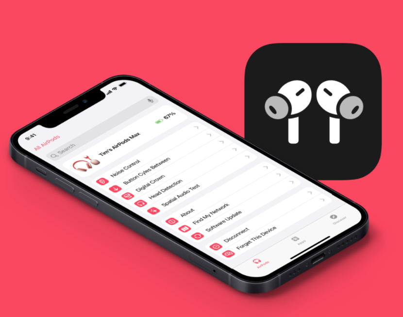 Собственное приложение для AirPods