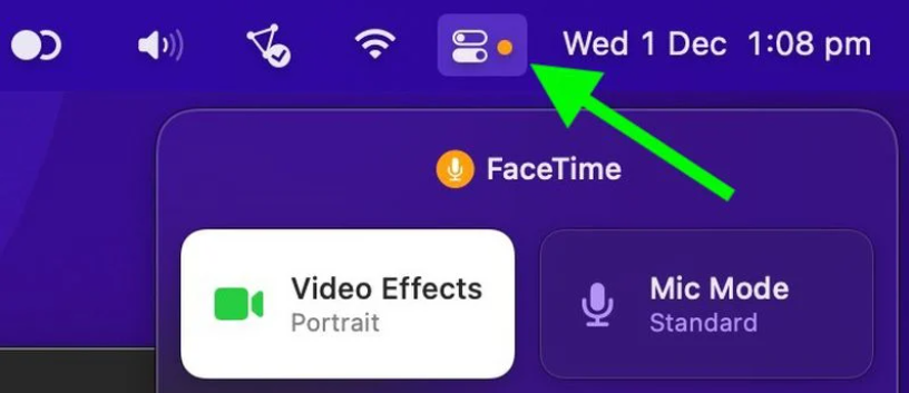 Зелёная и оранжевая точки в меню macOS Monterey: Разгадка