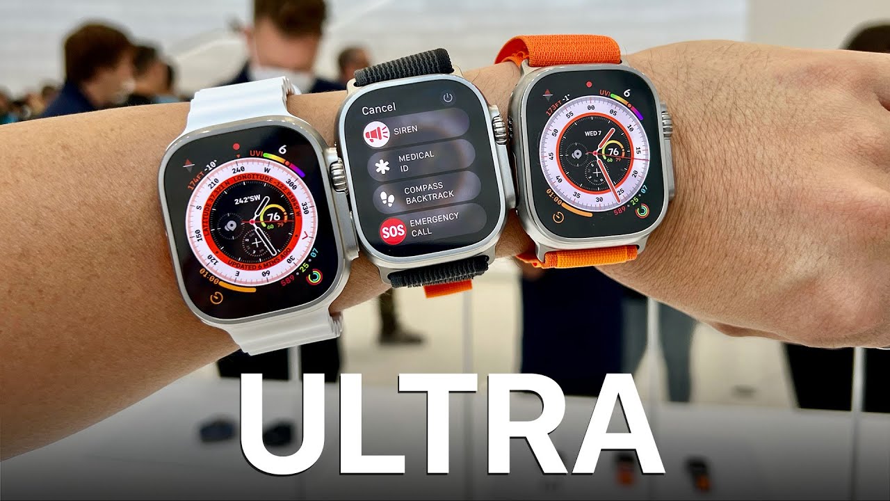 Желейная прокрутка теперь на Apple Watch Ultra