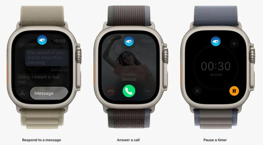 Как использовать двойное касание на Apple Watch