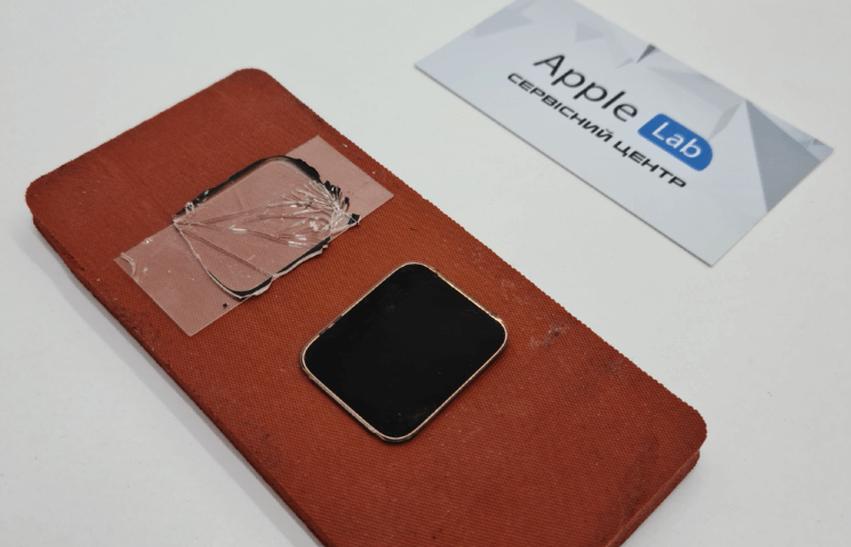 замена стекла apple watch